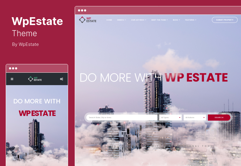 WpEstate Teması - Emlak WordPress Teması