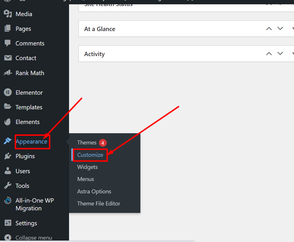 Comment modifier le pied de page dans WordPress en 3 étapes faciles ? 4 How to edit footer in WordPress using WordPress customizer