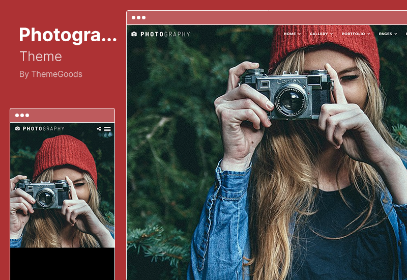 Thème Photographie - Thème WordPress Photographie