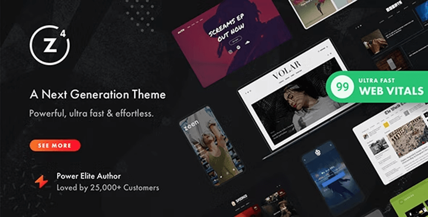 Zeen - il miglior tema WordPress del blog tecnologico