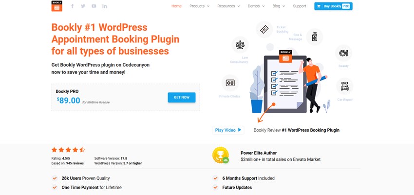 plugin bookly wopdpress