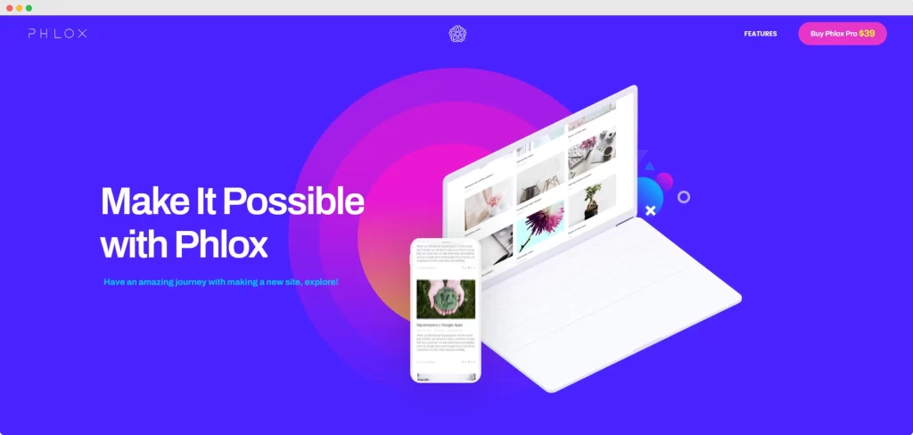 Phlox Pro - Elementor Wielozadaniowy motyw WordPress