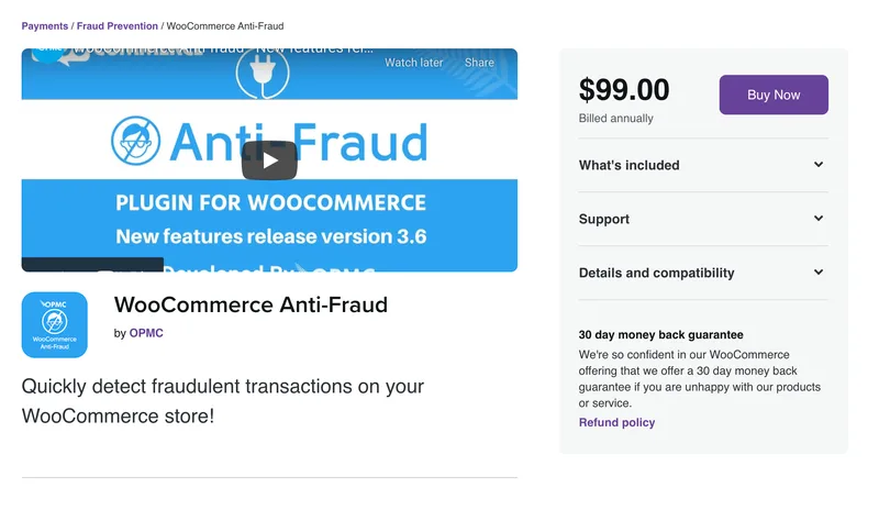 Plugin WooCommerce Antifraudă