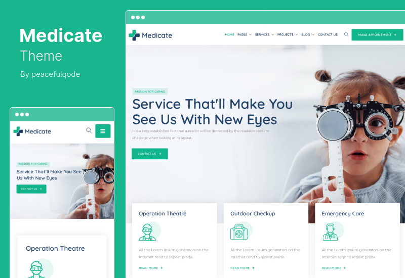 Tema Obat - Tema WordPress Kesehatan & Medis