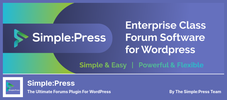 Simple:Press Plugin - L'ultimo plugin per forum per WordPress