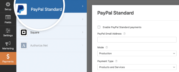 Fügen Sie PayPal zu WPForms hinzu