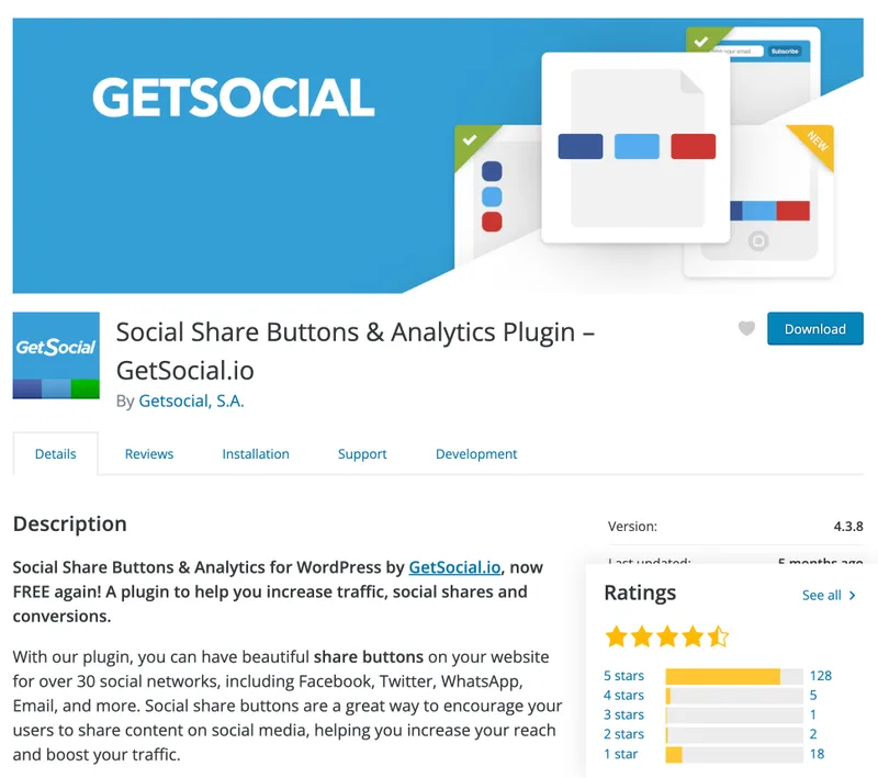 Wtyczka GetSocial