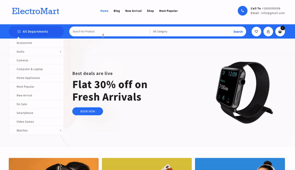 9 Tema WooCommerce Toko Elektronik Terbaik 2022 4 Electronic Store Theme