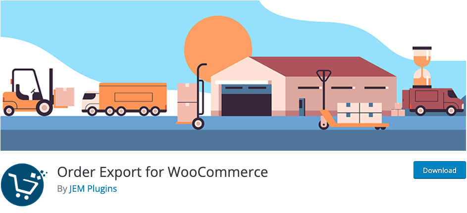 ordinare l'esportazione per il plug-in woocommerce