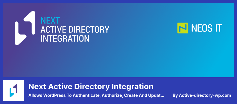 次のActiveDirectory統合プラグイン-WordPressがMicrosoftActiveDirectoryに対してユーザーを認証、承認、作成、更新できるようにします