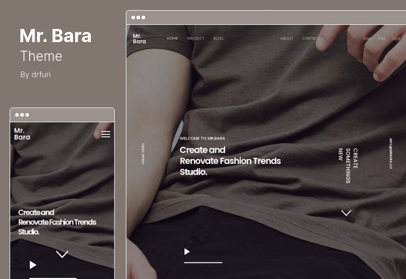 Tema Mr.Bara - Temă WordPress pentru comerț electronic cu scop multifuncțional
