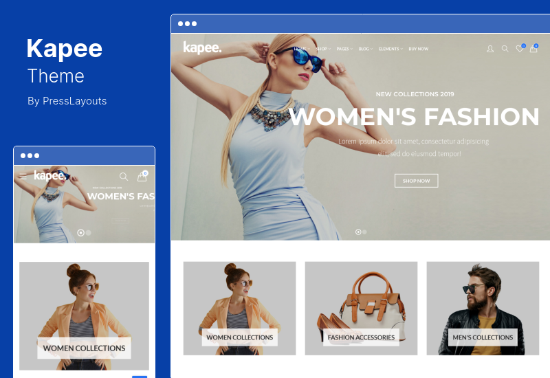 Tema Kapee - Tema modernă multifuncțională WooCommerce