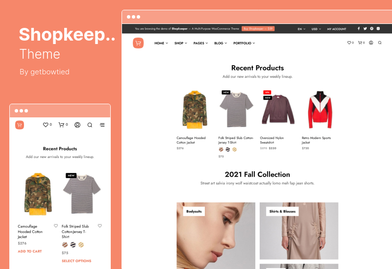 Tema Shopkeeper - Tema WordPress premium pentru comerțul electronic