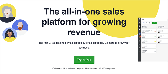 pipedrive-crm-SeedProd PipeDrive best CRM for startups