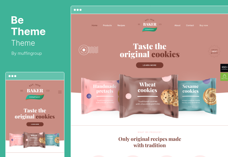 Tema BeTheme - Tema WordPress & WooCommerce Serbaguna yang Responsif