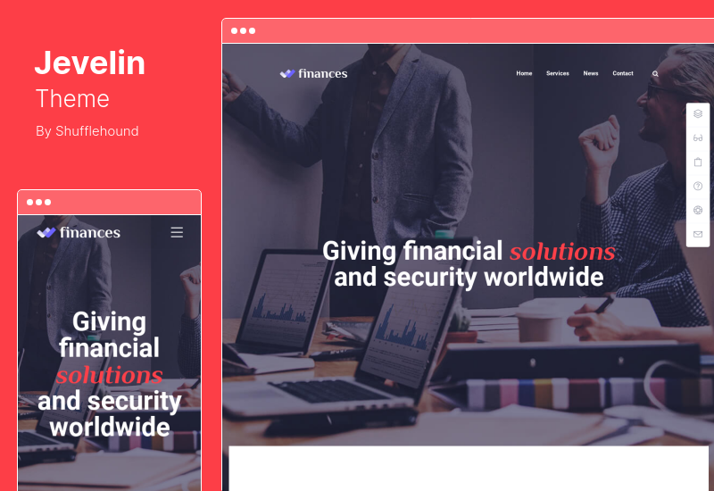Jevelin Theme - 多功能响应式 WordPress AMP 主题