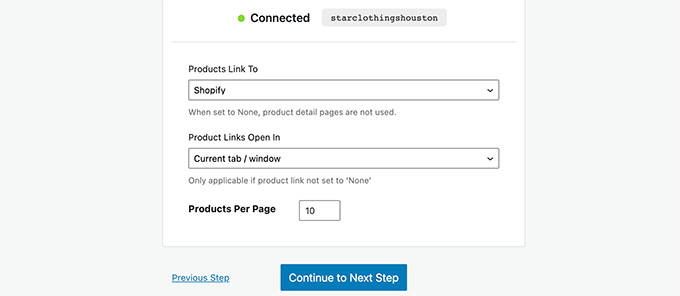 Настройки кликов по продукту Product click settings