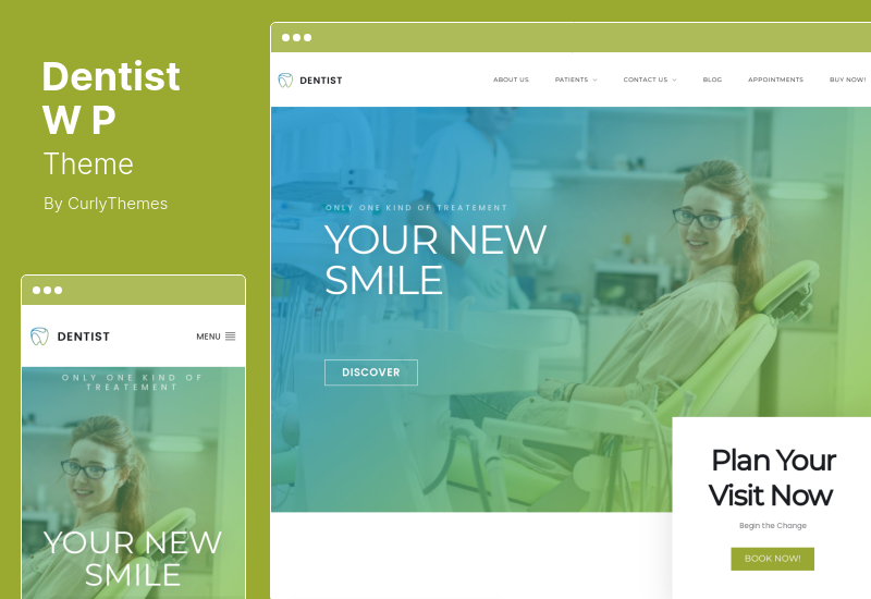 Tema WP Dokter Gigi - Tema WordPress Gigi