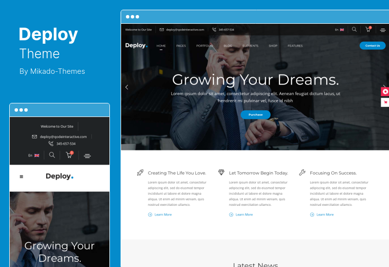 Deploy Theme - Konsultasi & Tema WordPress Bisnis