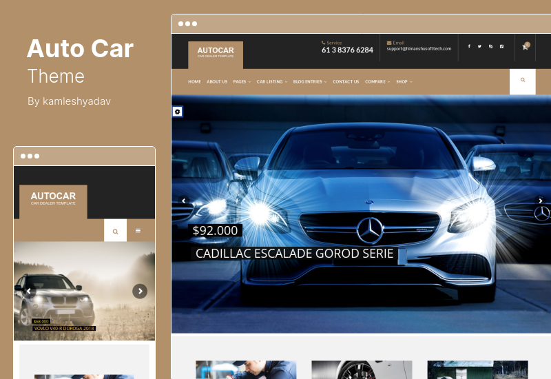 Tema Mobil Otomatis - Tema WordPress Mobil Otomatis