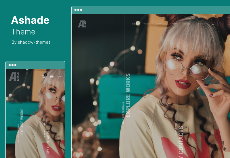 Thème Ashade - Thème WordPress pour la photographie
