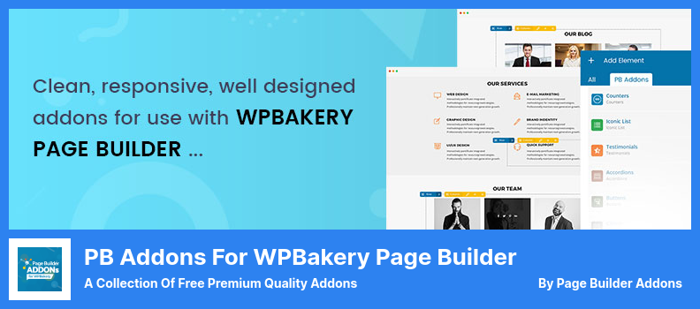 PB Addons สำหรับปลั๊กอิน WPBakery Page Builder - ชุดของ Addons คุณภาพพรีเมียมฟรี
