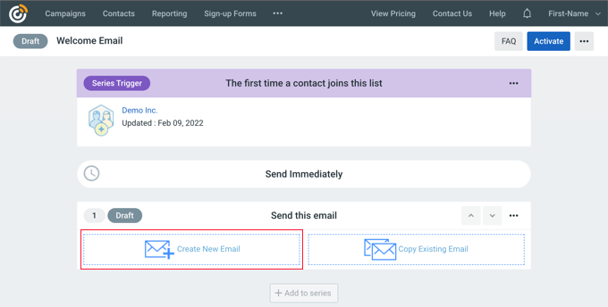 สร้างอีเมลใหม่ Create a New Email