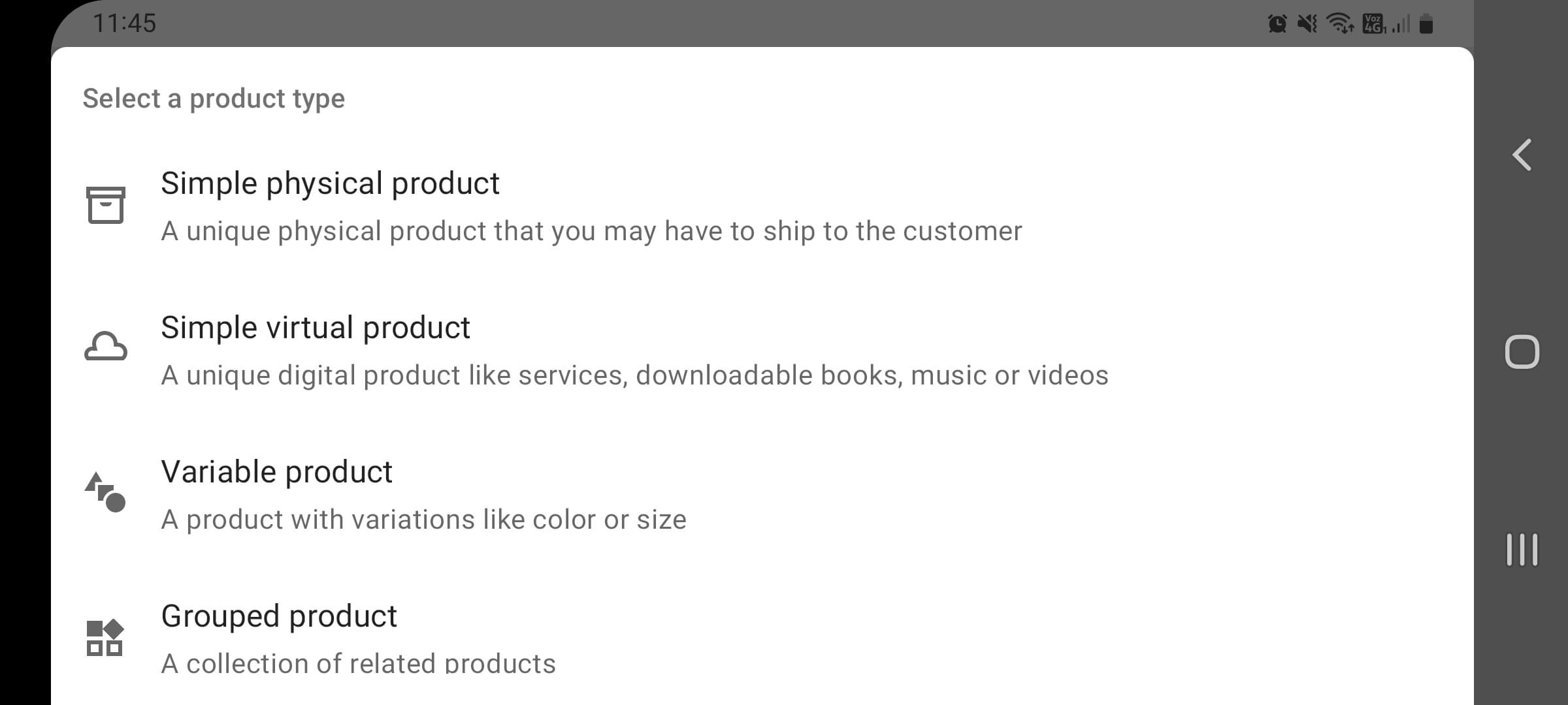 WooCommerce 앱을 사용하여 새 제품 추가