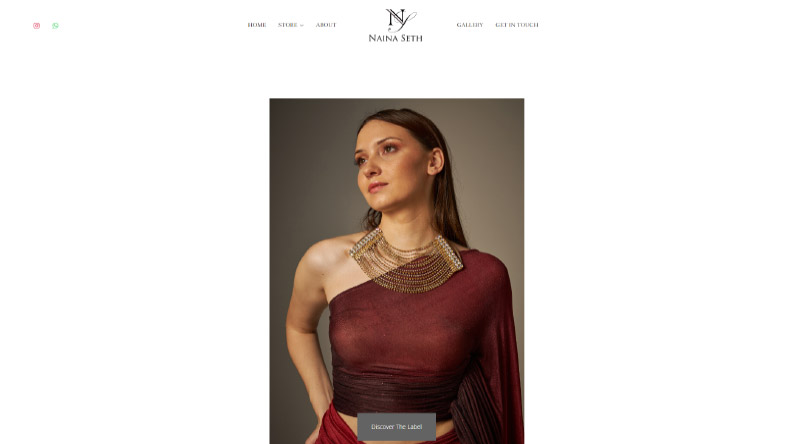 Une exploration de l'inspiration de conception Web minimaliste 6 Naina Seth