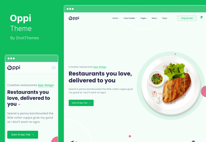 Tema Oppi - Tema de WordPress para escaparate de aplicaciones multinicho