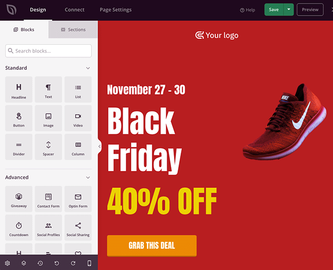 конструктор страниц с перетаскиванием — SeedProd SeedProd drag-and-drop-page builder WordPress