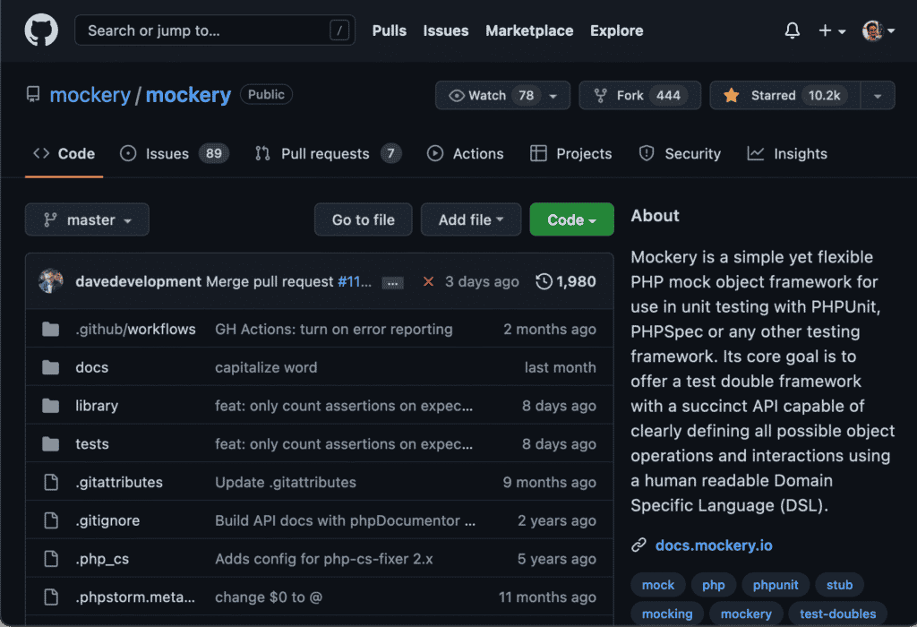 Zombaria no GitHub.