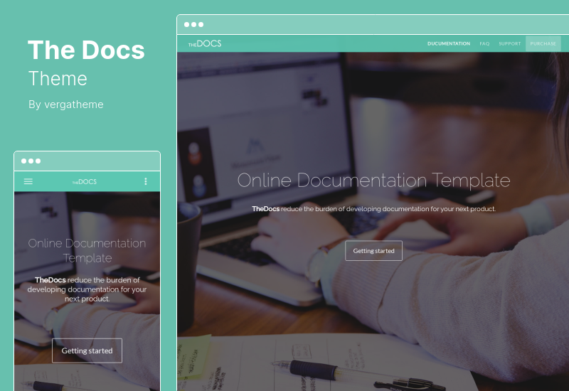 Tema TheDocs - Tema de WordPress para documentación en línea