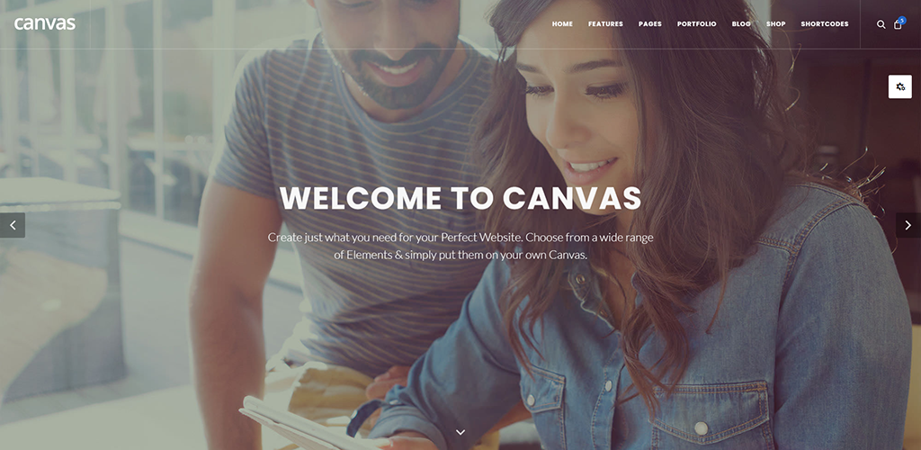 最佳 HTML5 主题:Canvas - 多功能 HTML5 模板