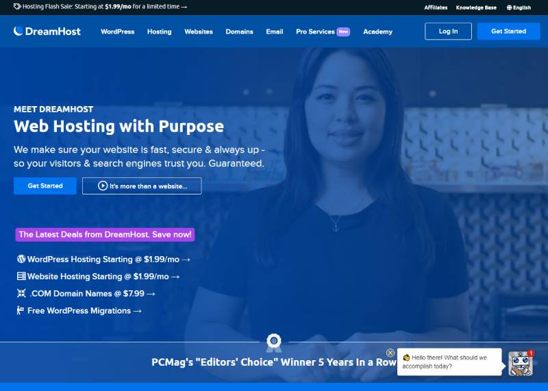 Dreamhost İncelemesi