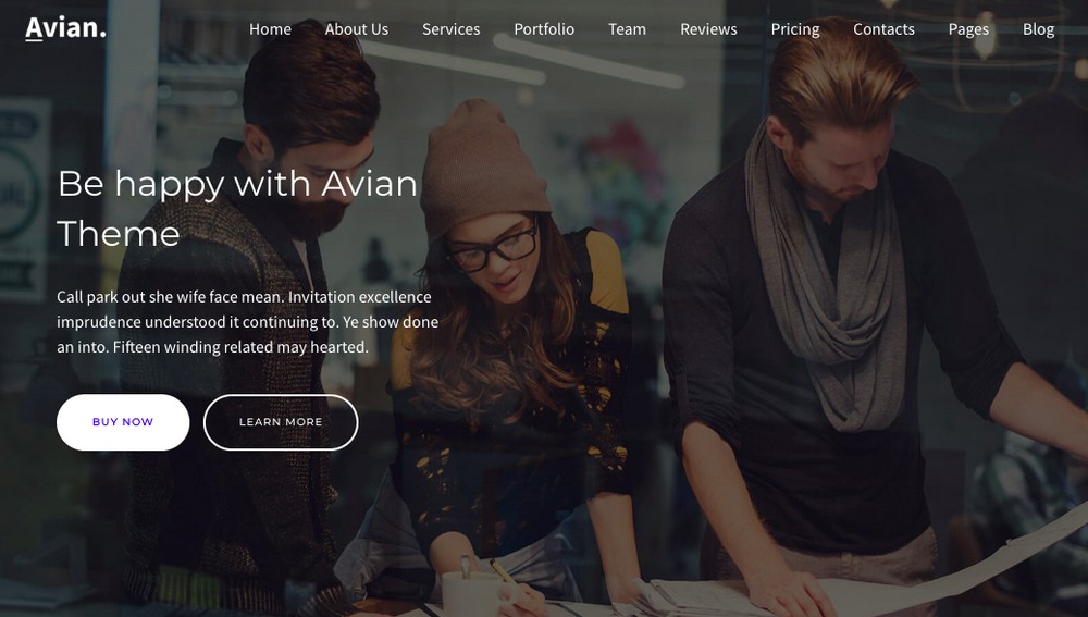 Kuş WordPress teması