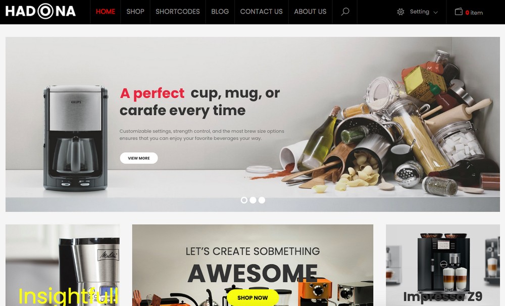 Hadona WordPress teması
