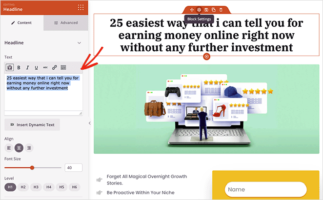 ppc-landing-page-headline - SeedProd ppc landing page headline