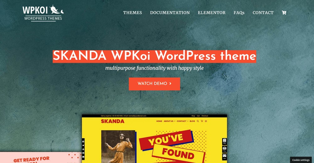 Tema WordPress Scanda