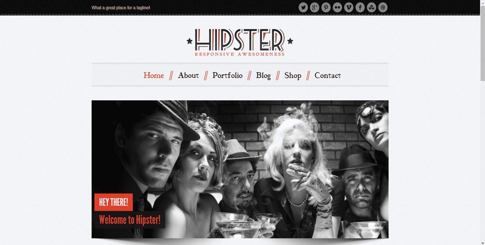 Tema hipster