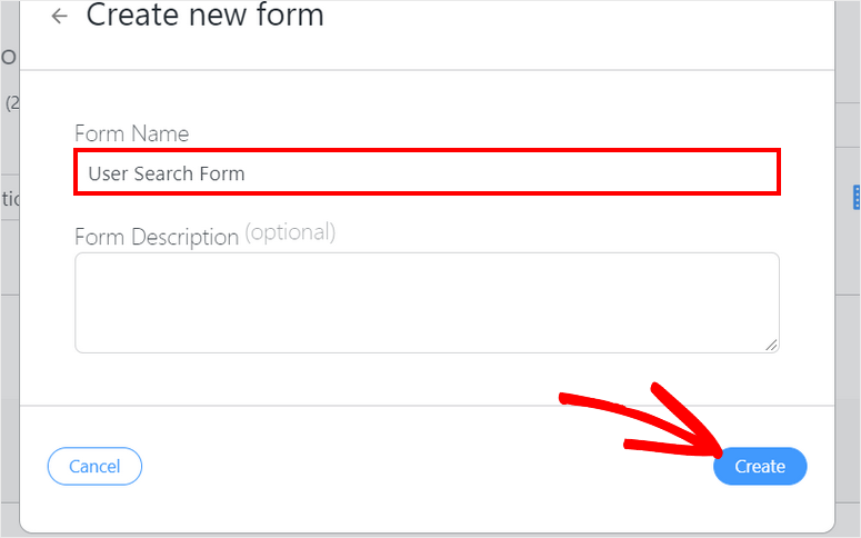 新しい検索フォームを作成する - IsItWP - Free WordPress Theme Detector create new search form