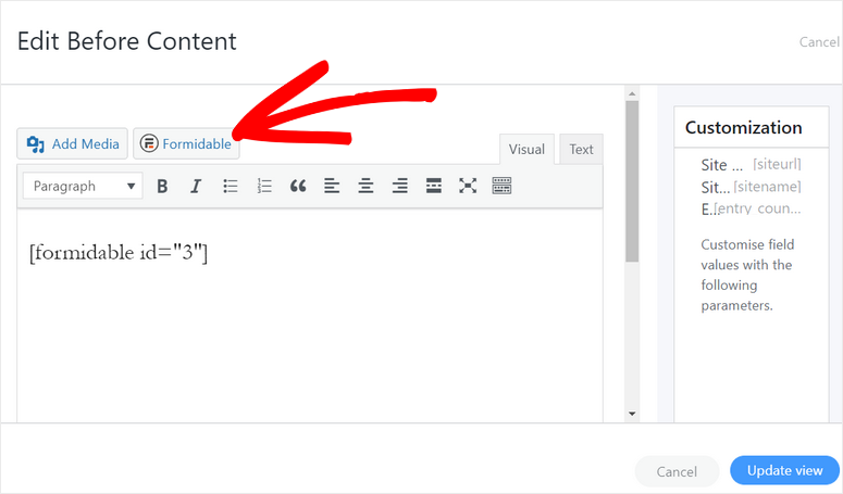 ビューに検索フォームを追加する - IsItWP - 無料の WordPress テーマ検出器 add search form in view
