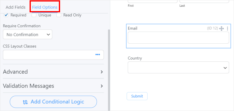 フィールド設定の編集 - IsItWP - Free WordPress Theme Detector edit field settings create a custom search form in wordpress