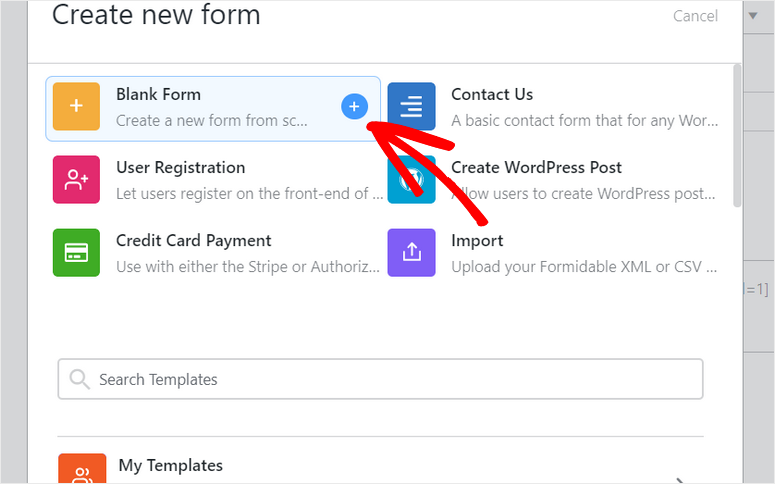テンプレートを選択する 手ごわいフォーム - IsItWP - Free WordPress Theme Detector choose a template formidable forms