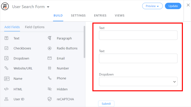 検索フォーム フィールド - IsItWP - 無料の WordPress テーマ ディテクター search form fields create a custom search form in wordpress