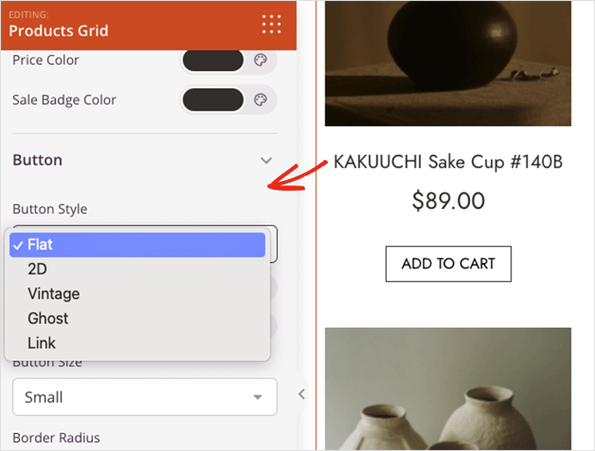 configurações personalizadas do woocommerce do botão adicionar ao carrinho