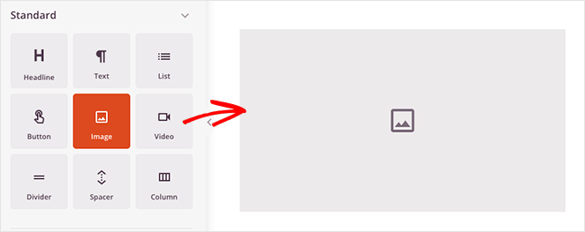 Adicionar bloco de imagem à página do blog