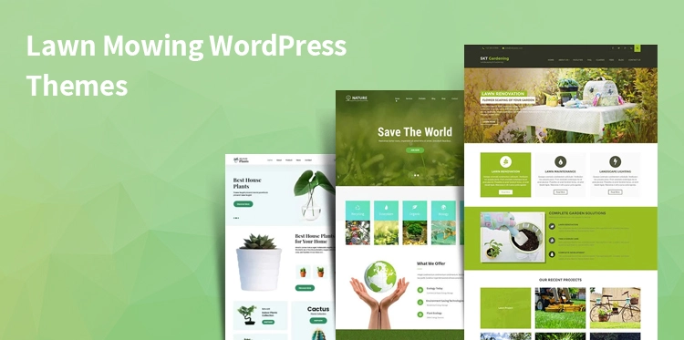 çim biçme wordpress temaları