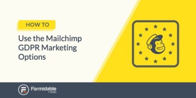 Opzioni di marketing per il GDPR di Mailchimp