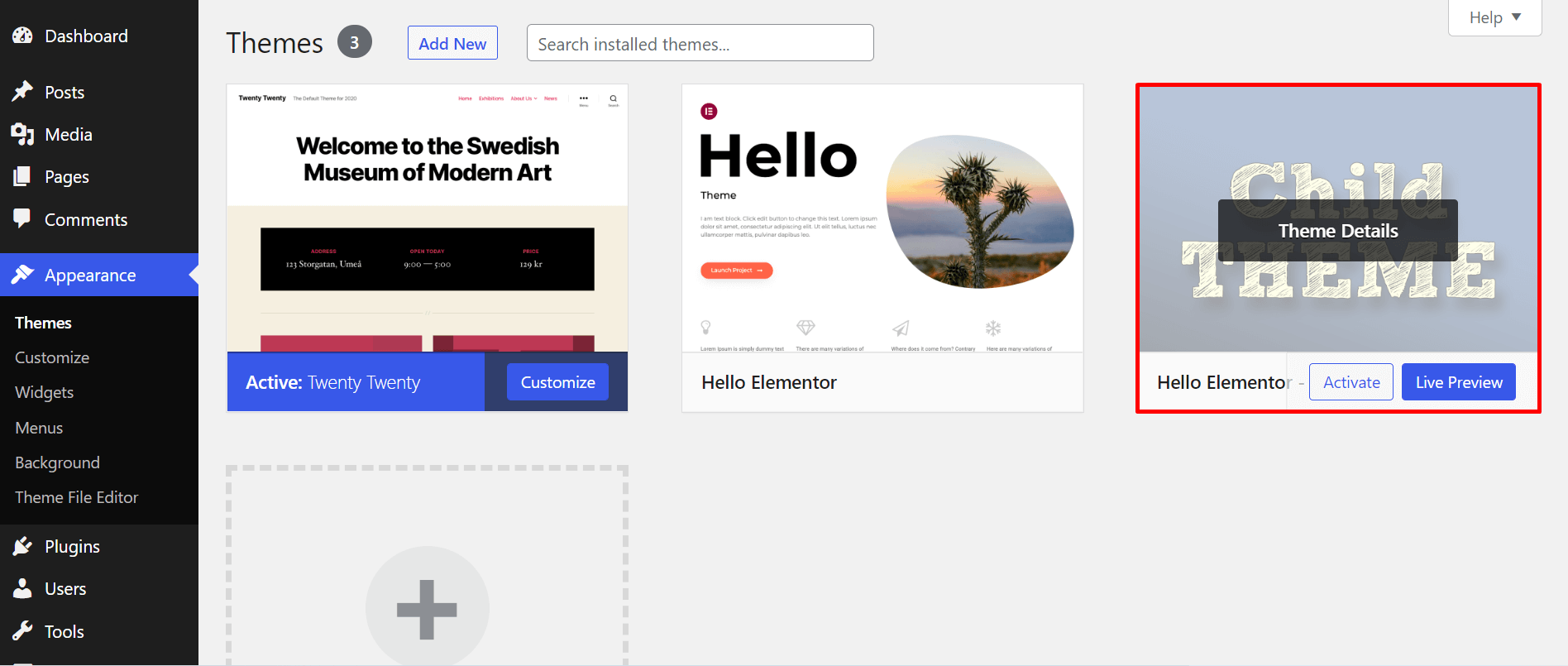Cara Membuat Tema Anak WordPress: Playbook Lengkap Untuk Siapa Saja Di 2022 13 Activate child theme by Child Theme Wizard
